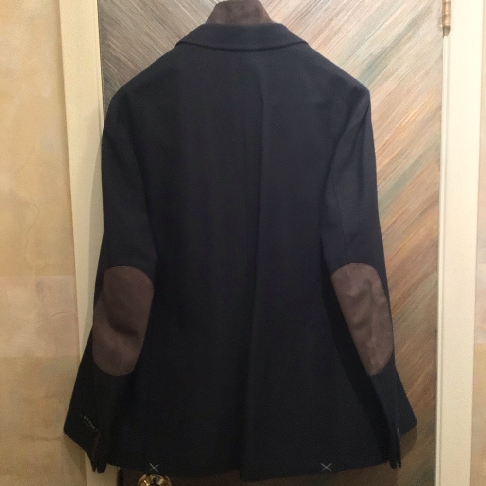 KROON MEN’S BLAZER, Size 40R, Color Black, Dark Navy, Tan